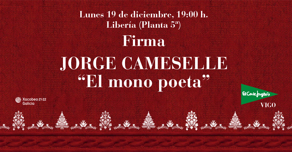 EL DR. JORGE CAMESELLE FIRMA SU LIBRO “EL MONO POETA”